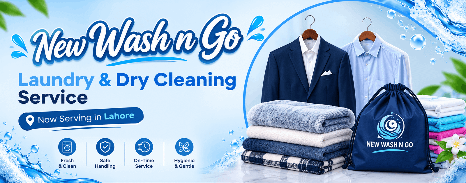 Modern Washing Machine at New Wash N Go